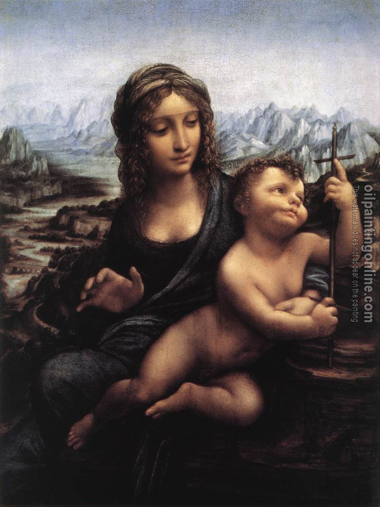 Vinci, Leonardo da - oil painting